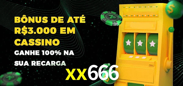 xx666 melhor bônus de depósito